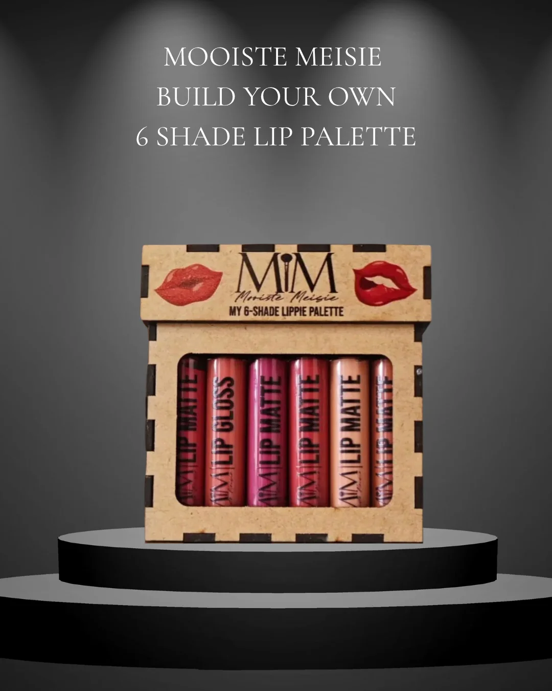 Mooiste Meisie Build Your 6 Shade Lip Palette