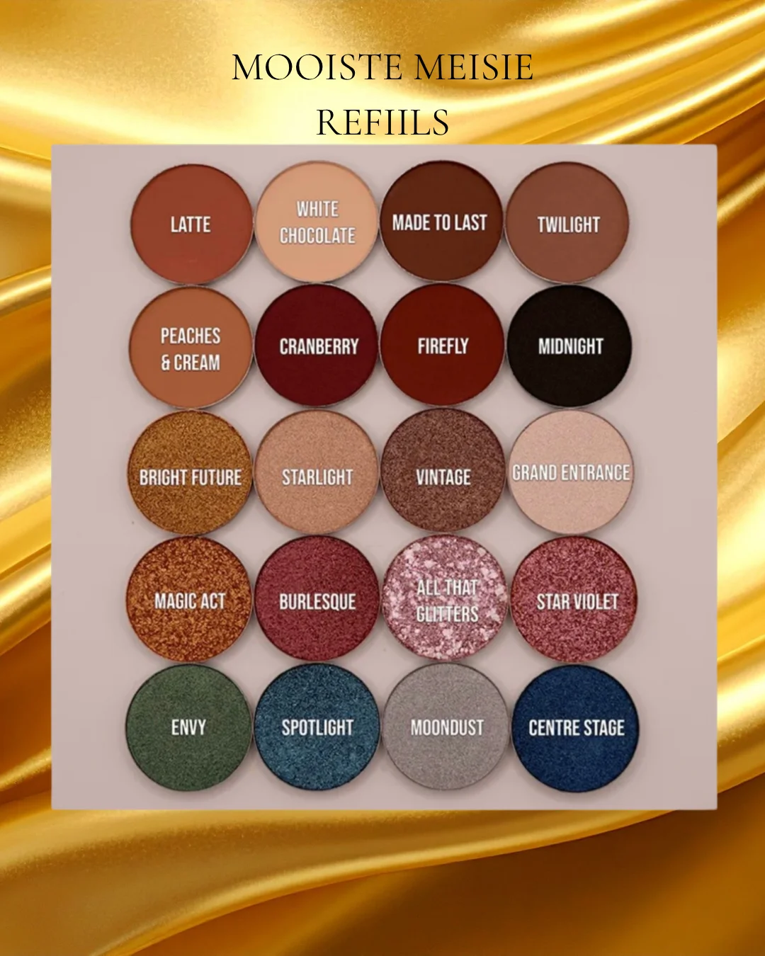 Mooiste Meisie Palette Refills