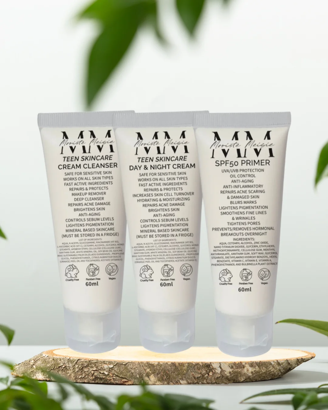 Mooiste Meisie Teen Skincare Lineup