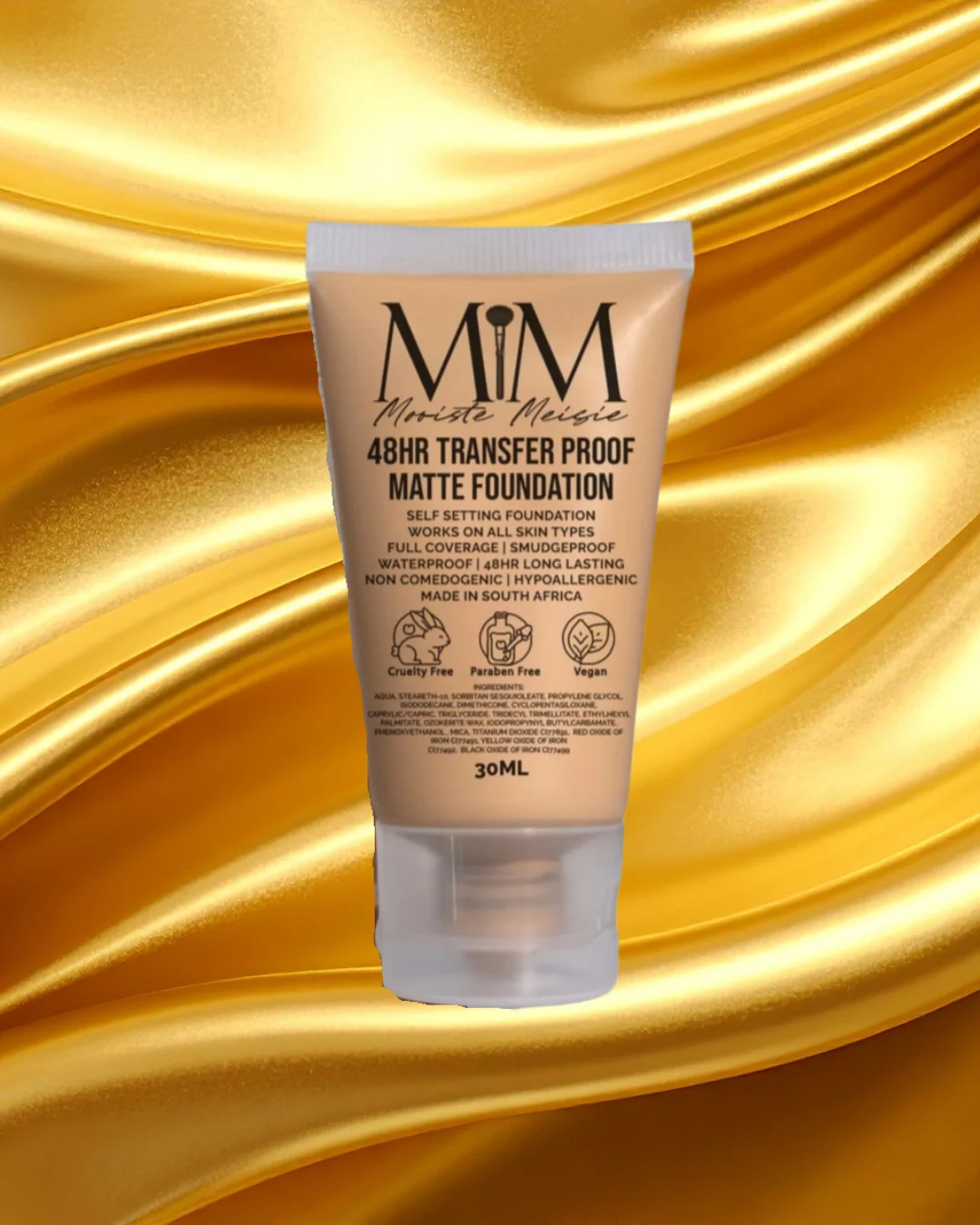 Mooiste Meisie 48hr Transfer Proof Matte Foundation