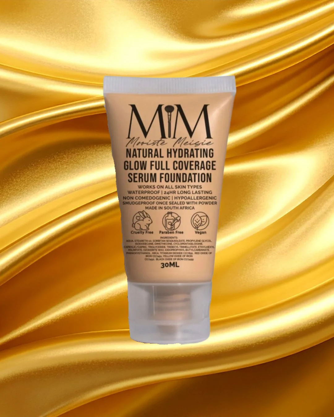 Mooiste Meisie Natural Hydrating Glow Full Coverage Serum Foundation