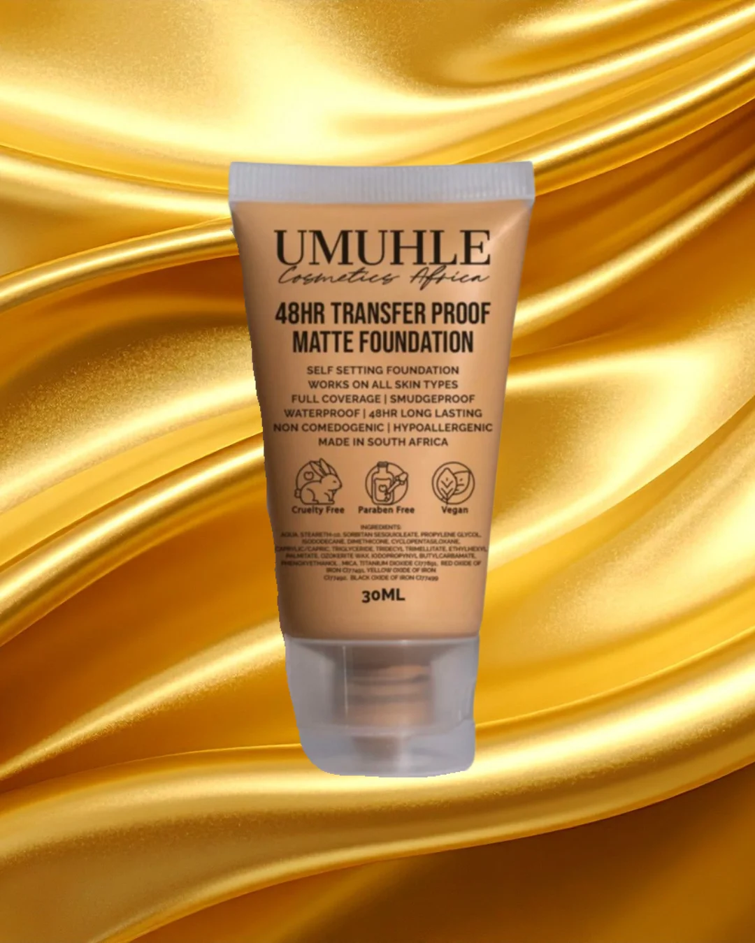 Umuhle 48hr Matte Transfer Proof Foundation